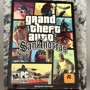 Grand Theft Auto: San Andreas PC DVD-ROM Video Game - Second Edition